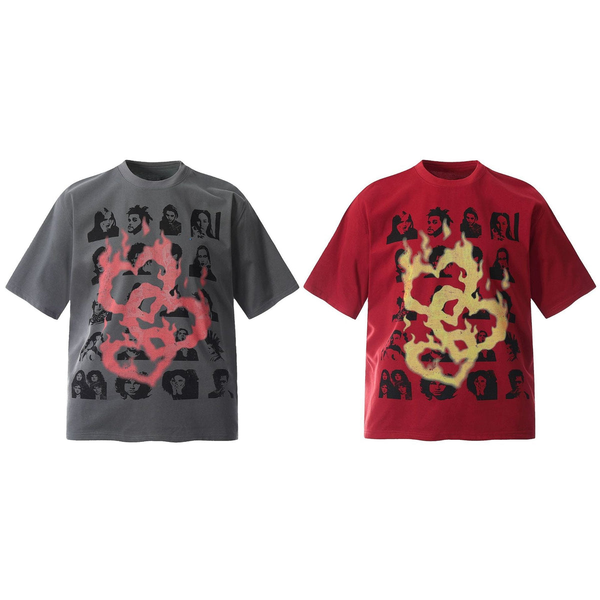 Madxmarx Flame Graphic Street Tee