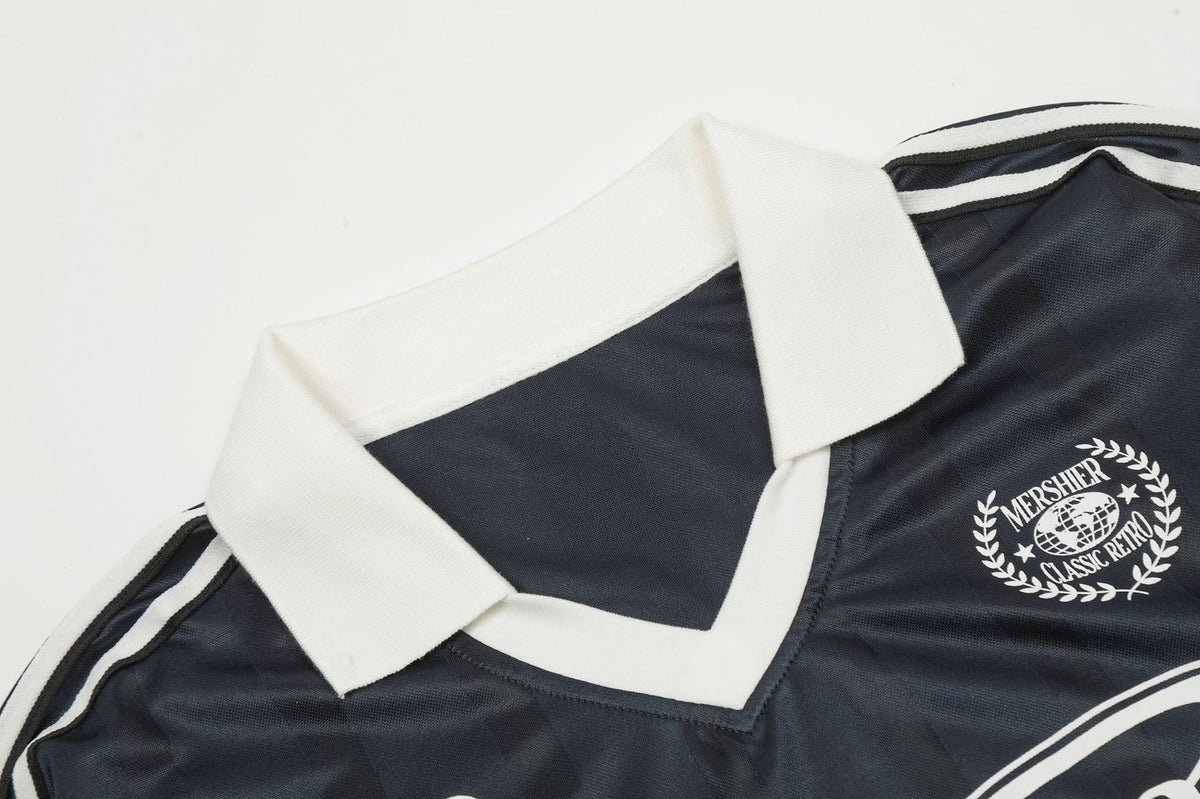 Madxmarx Retro Varsity Stripe Long-Sleeve Jersey