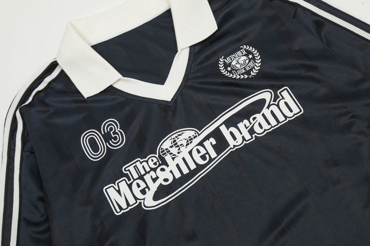 Madxmarx Retro Varsity Stripe Long-Sleeve Jersey