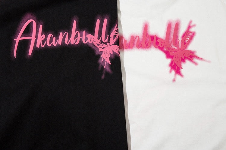 Madxmarx Butterfly Graffiti Graphic Tee