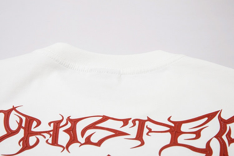 T-shirt graphique Madxmarx à motif corbeau effet vieilli