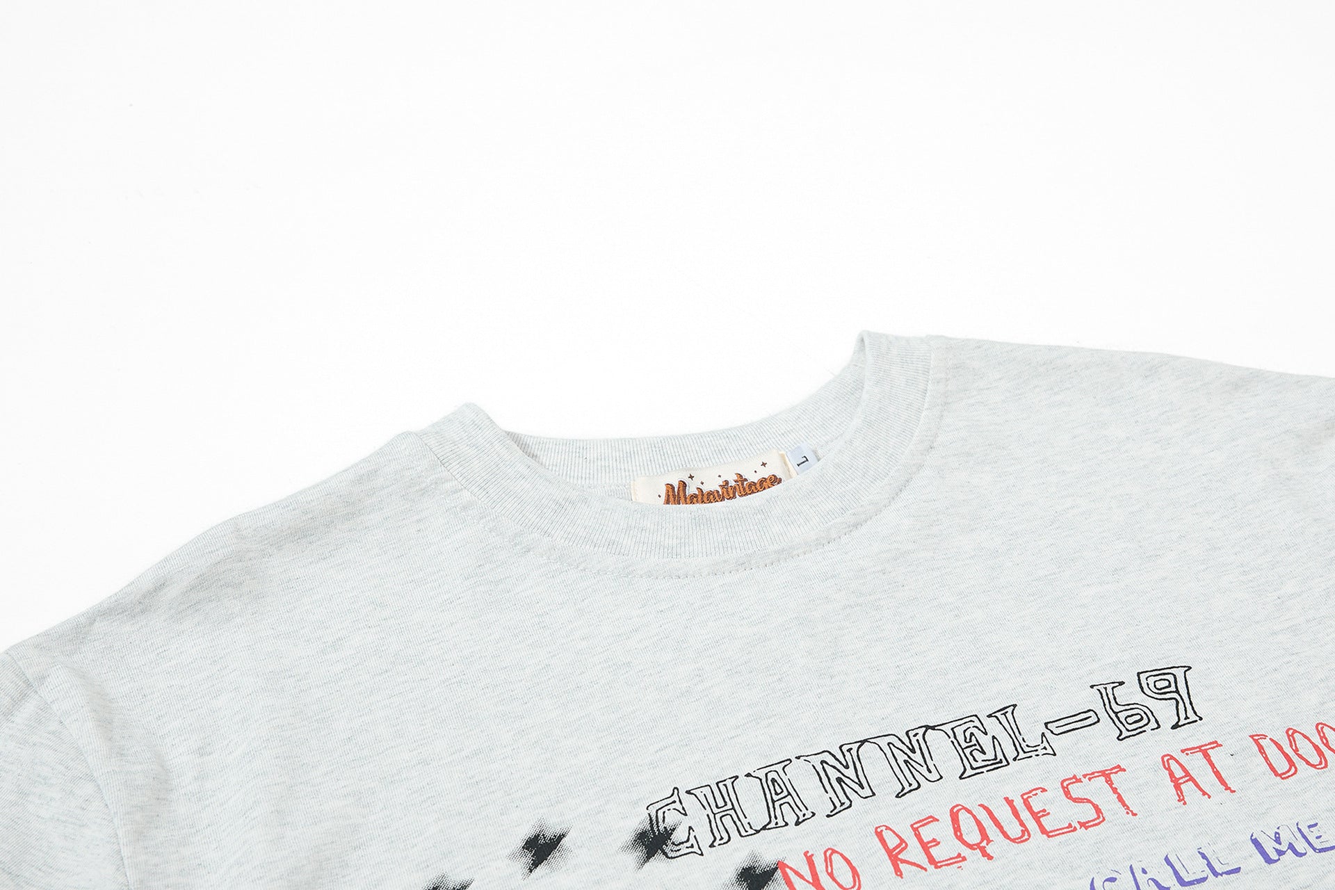 Illustration Letter Print Short Sleeve T-Shirt