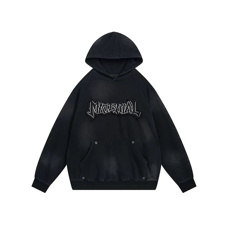 Patchwork Oversize Hoodie