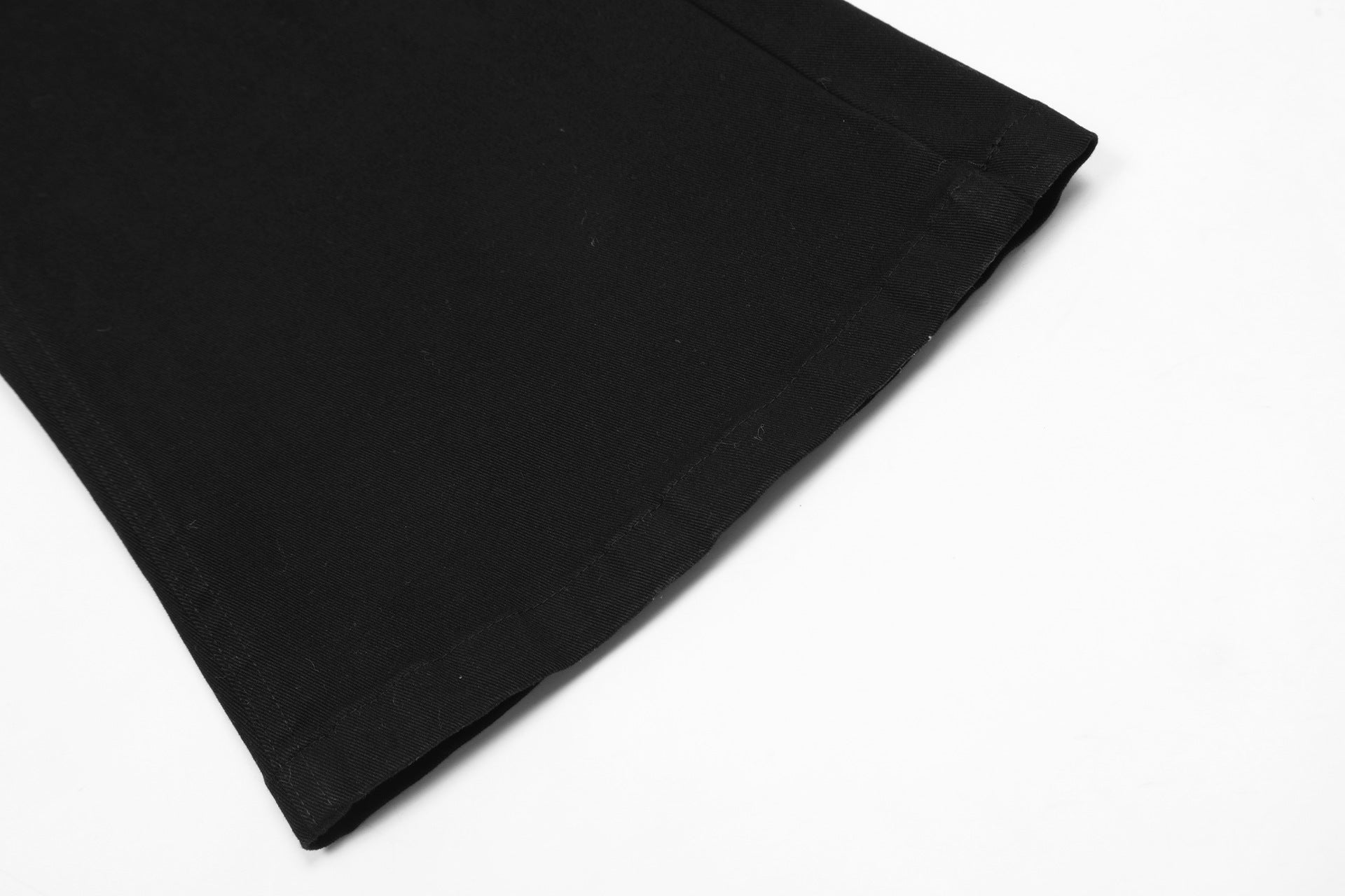 High-Rise Slim Flare Stretch Trousers
