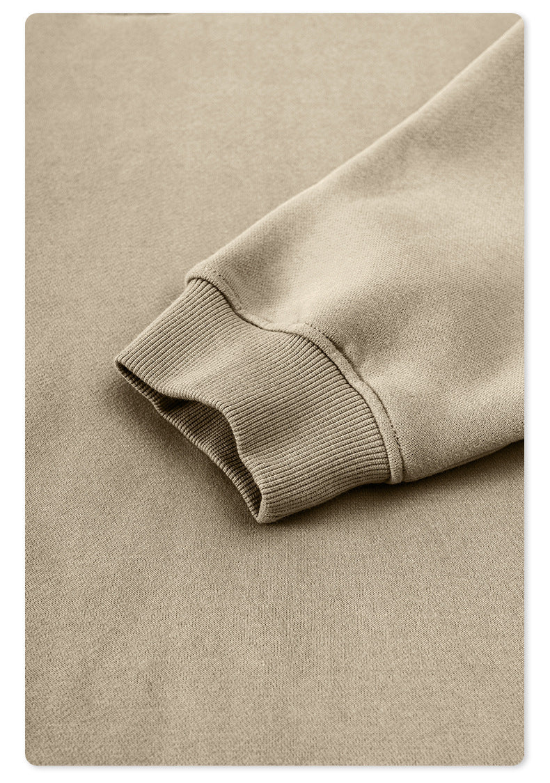 Fleece Lining Oversize Sweatshirt