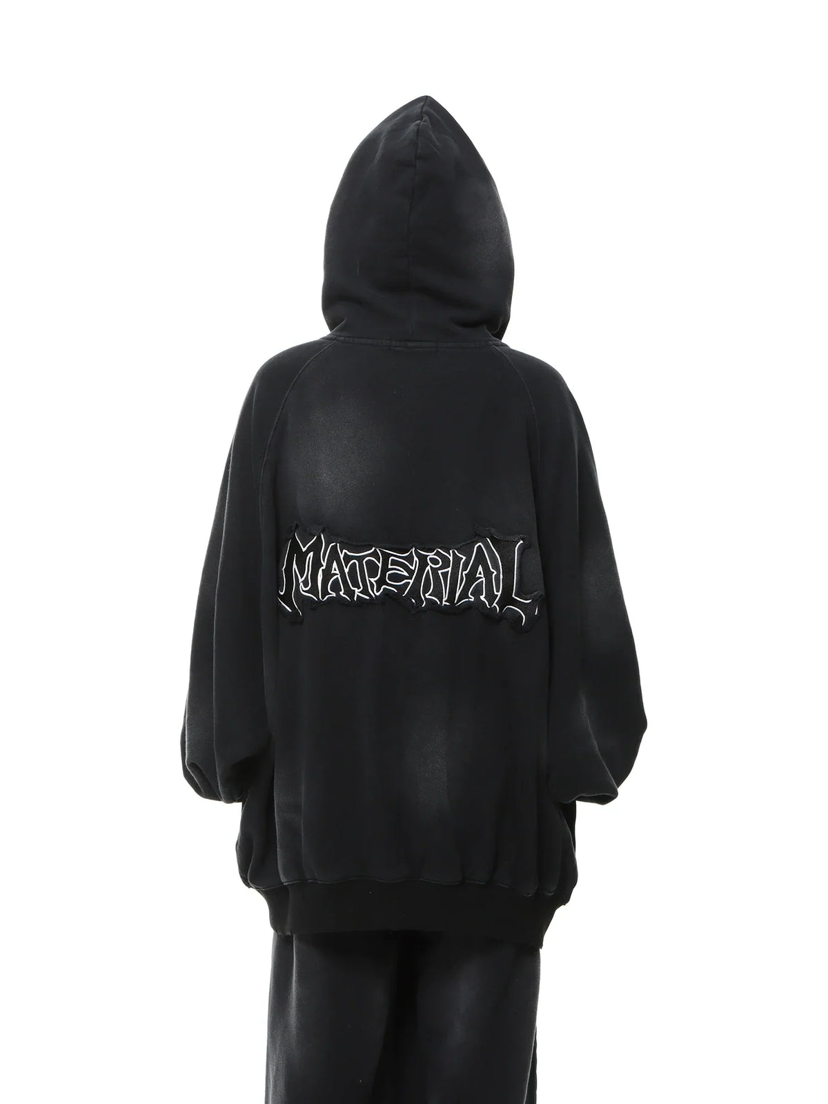 Patchwork Oversize Hoodie