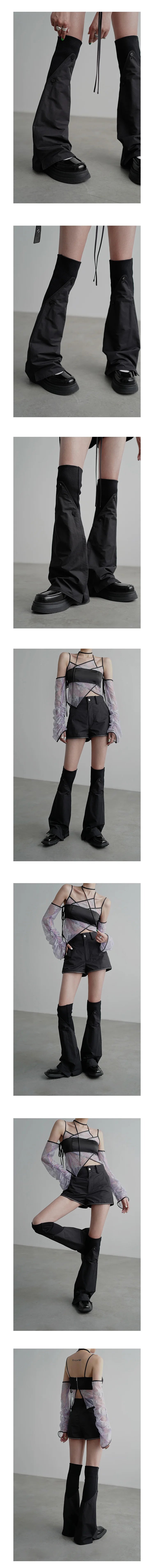 Short de sport et manchons de compression