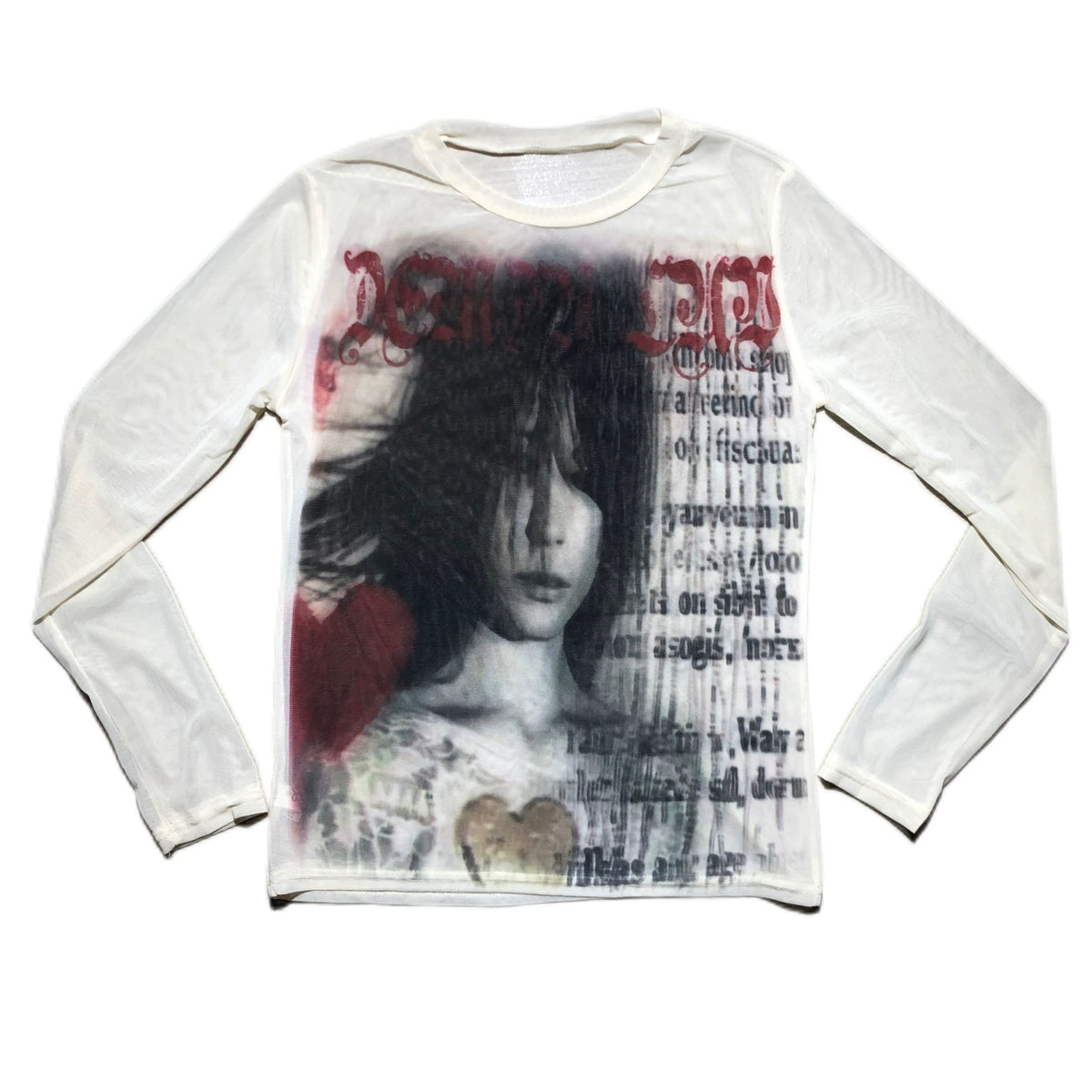 Post-Punk Mesh Long Sleeve T-Shirt