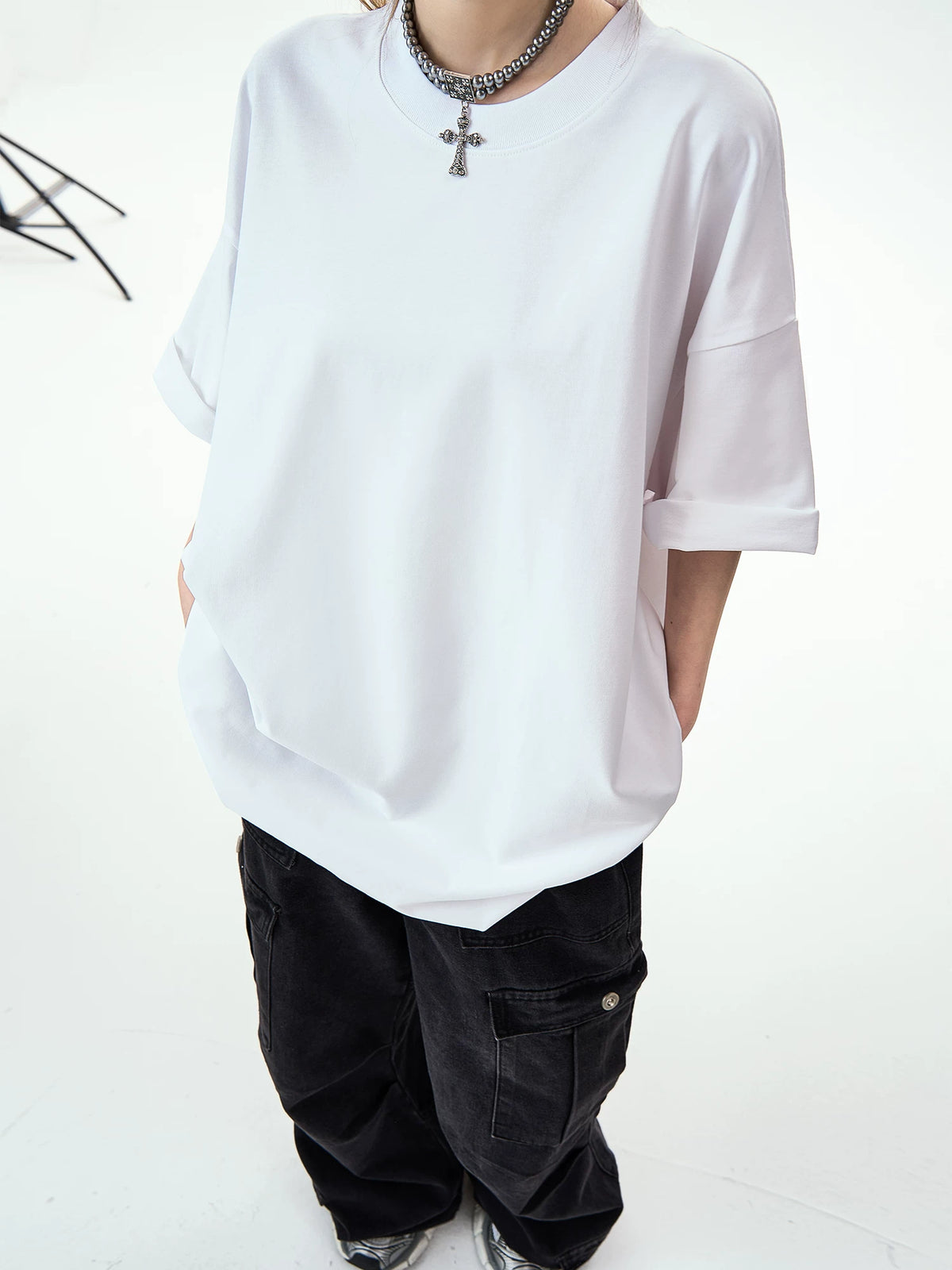 Oversize Basic Short Sleeve T-Shirt