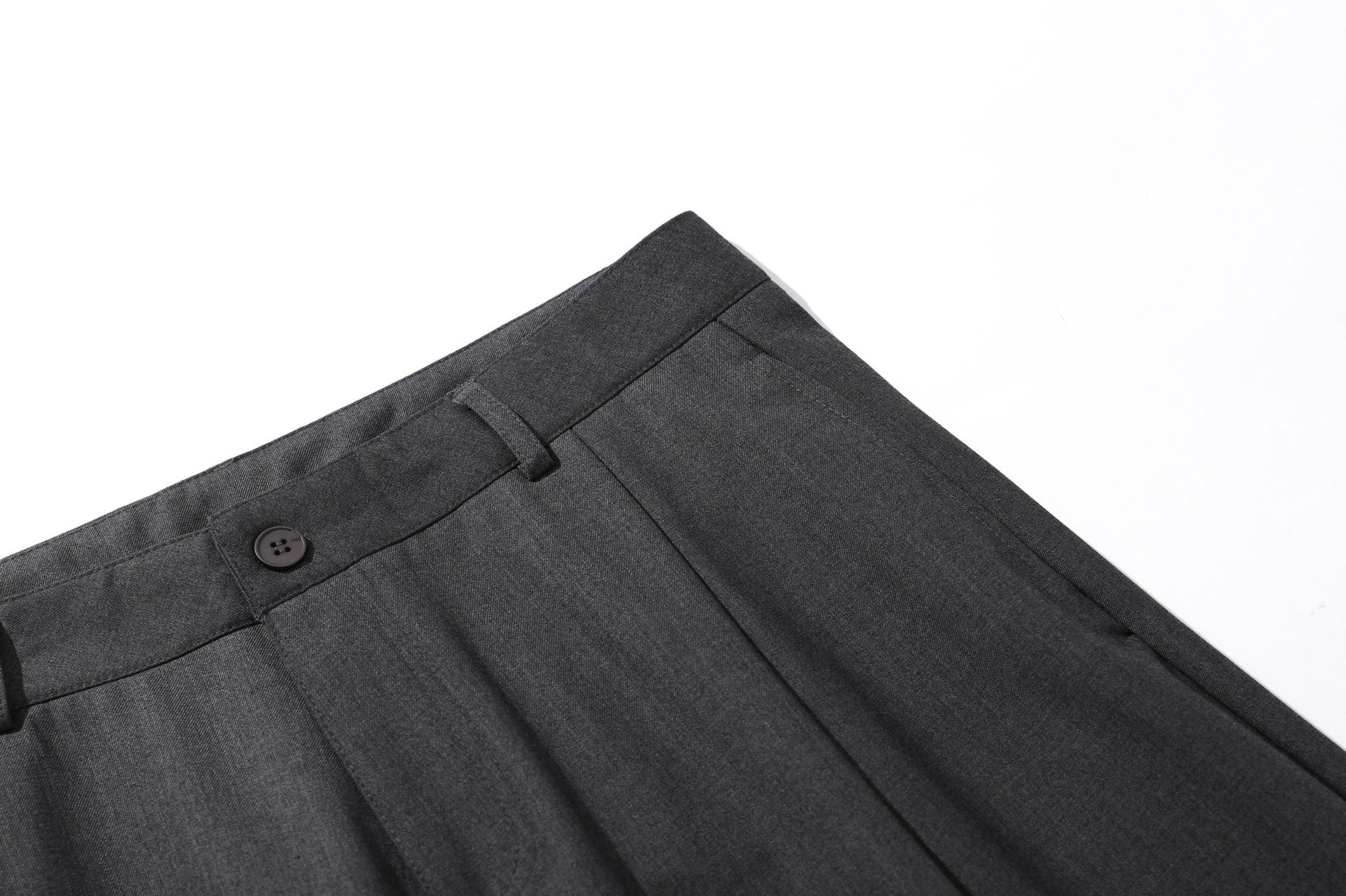 Pleats Cropped Pants