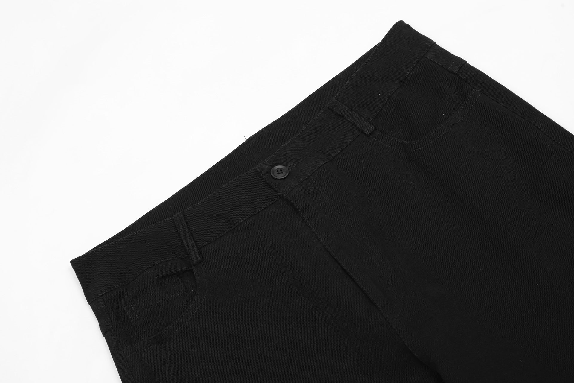 High-Rise Slim Flare Stretch Trousers