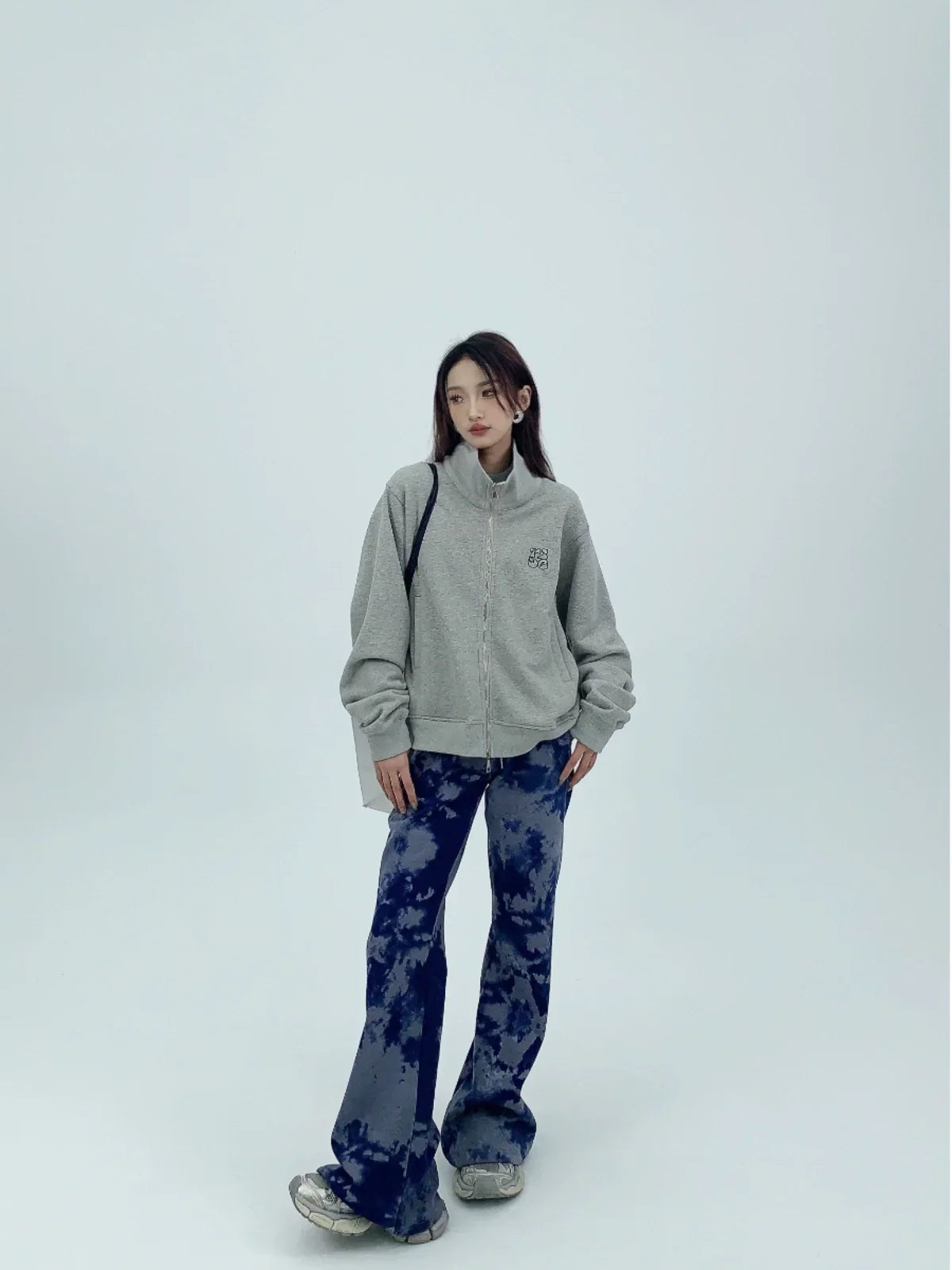 Tie Dye Slim Fit Flare Sweatpants