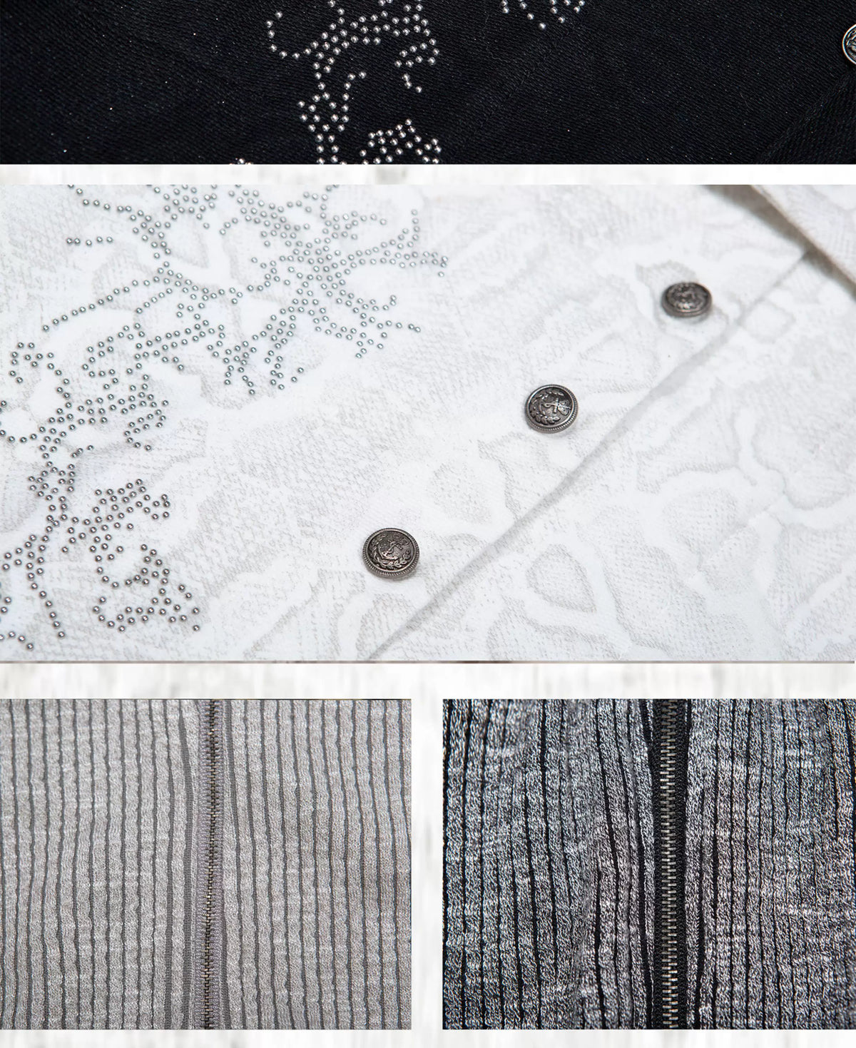 Fake Layered Long Sleeve Hooded Knit Cardigan