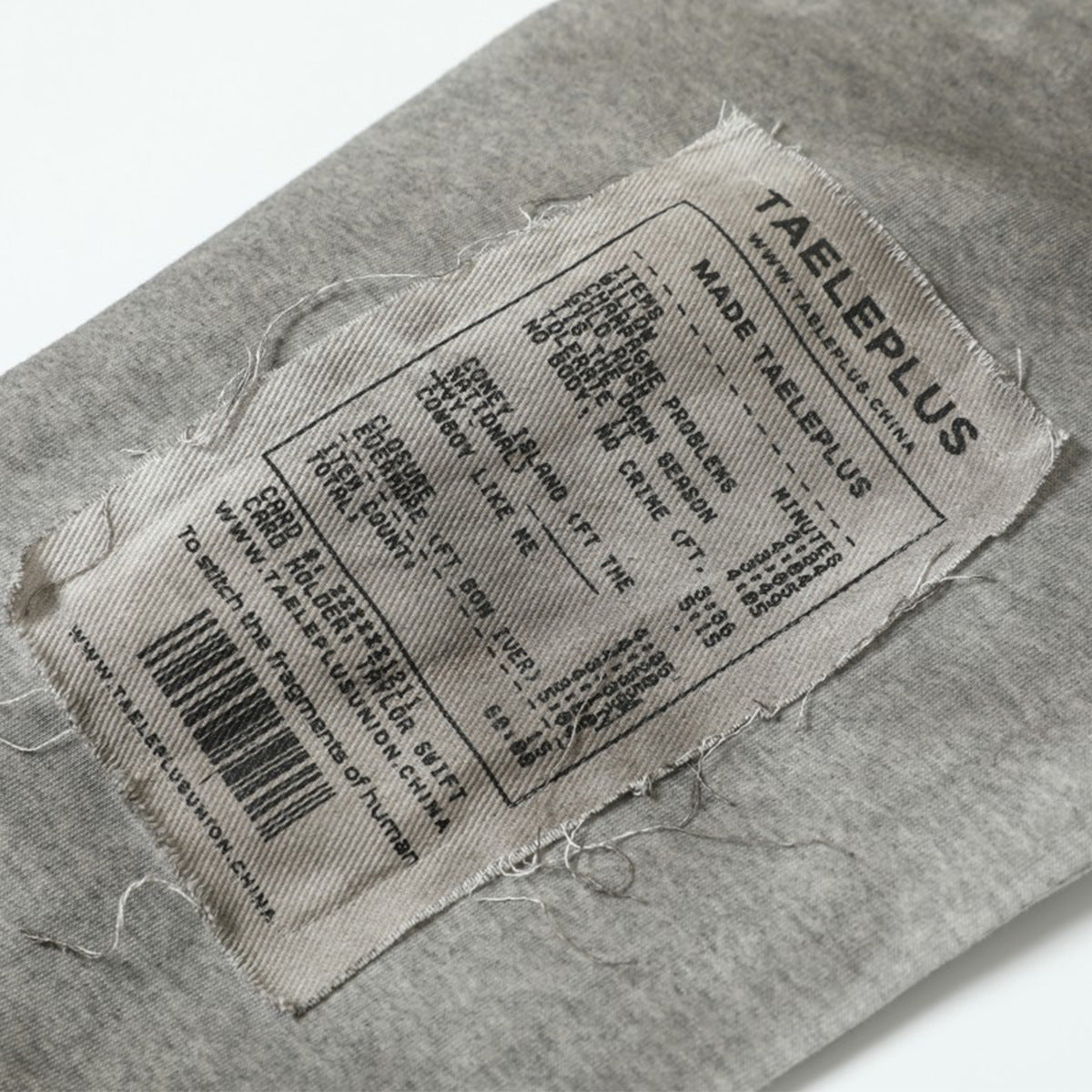 Gradient Washed Stain Dye Zipper Hoodie