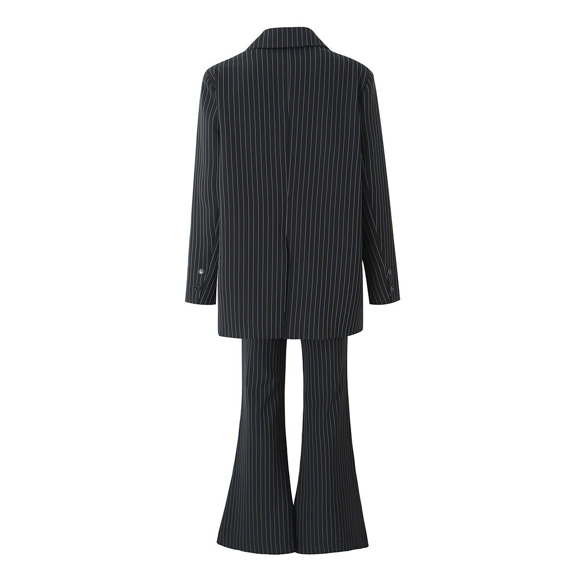 Formal Day - Bossy Style Pinstripe Blazer Pant Set