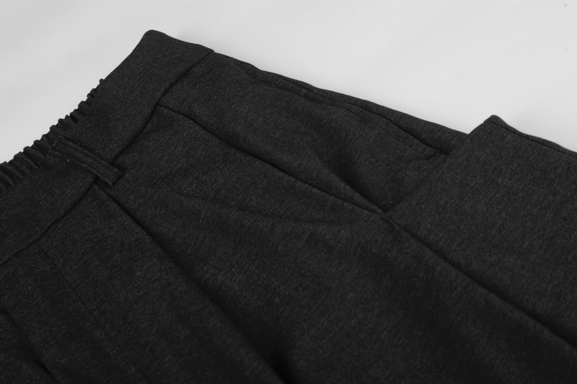 Deconstruction Draped Wide Leg Trousers