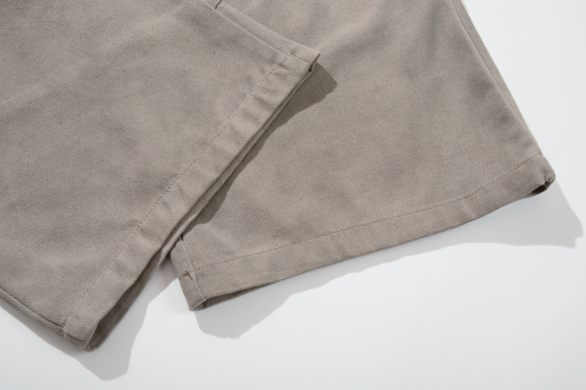 Washed Paint Studs Detail Wide Leg Pants