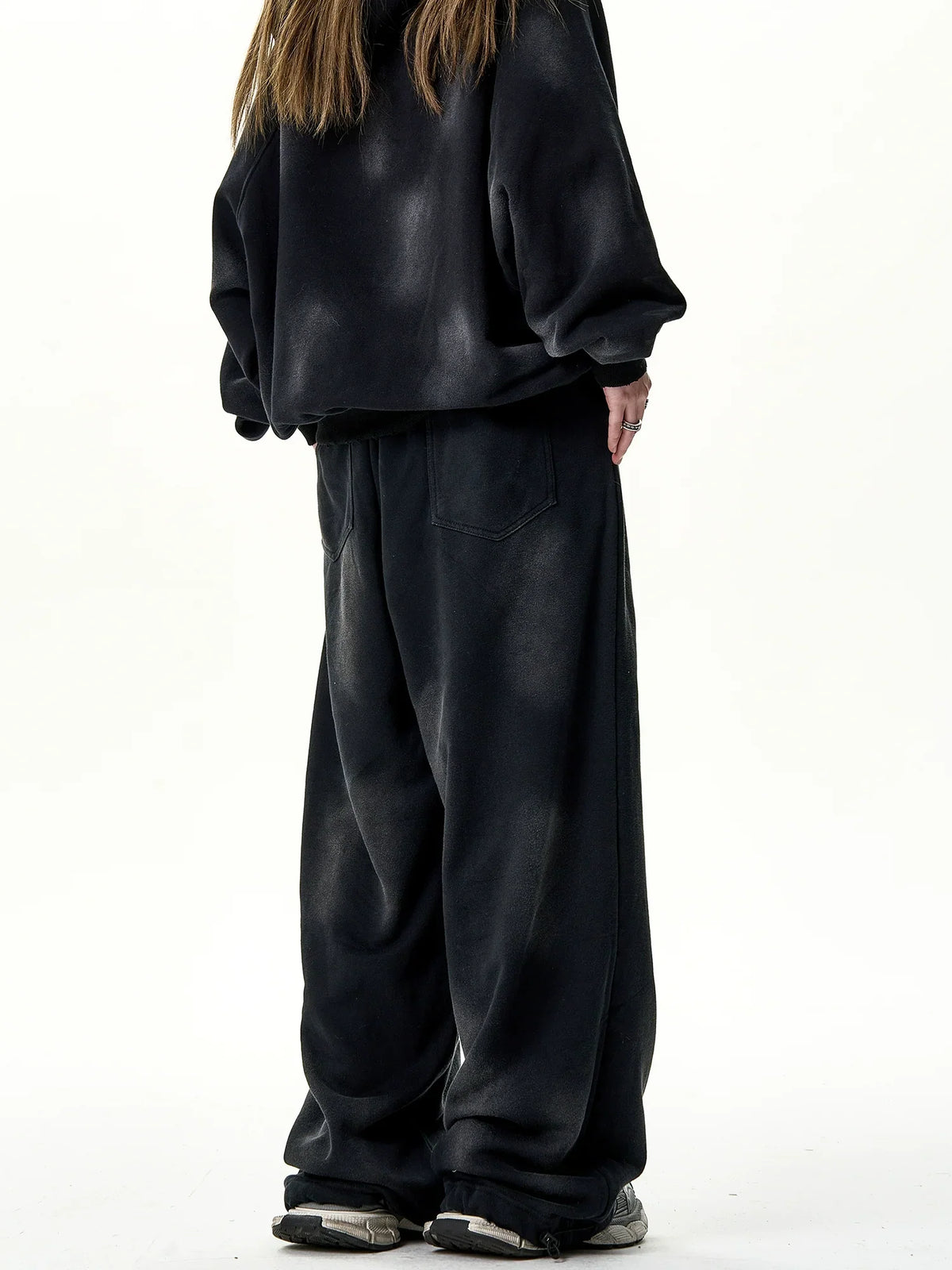 Washed Wide Leg Sweatpants