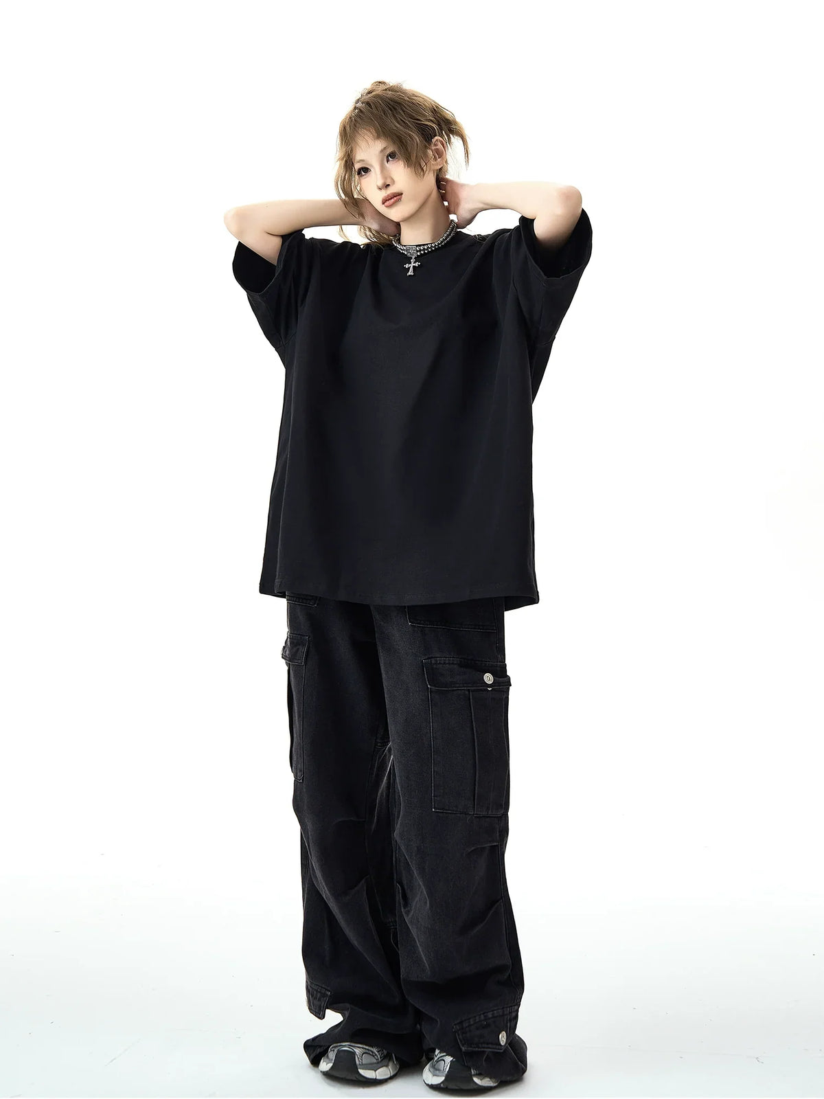 Oversize Basic Short Sleeve T-Shirt