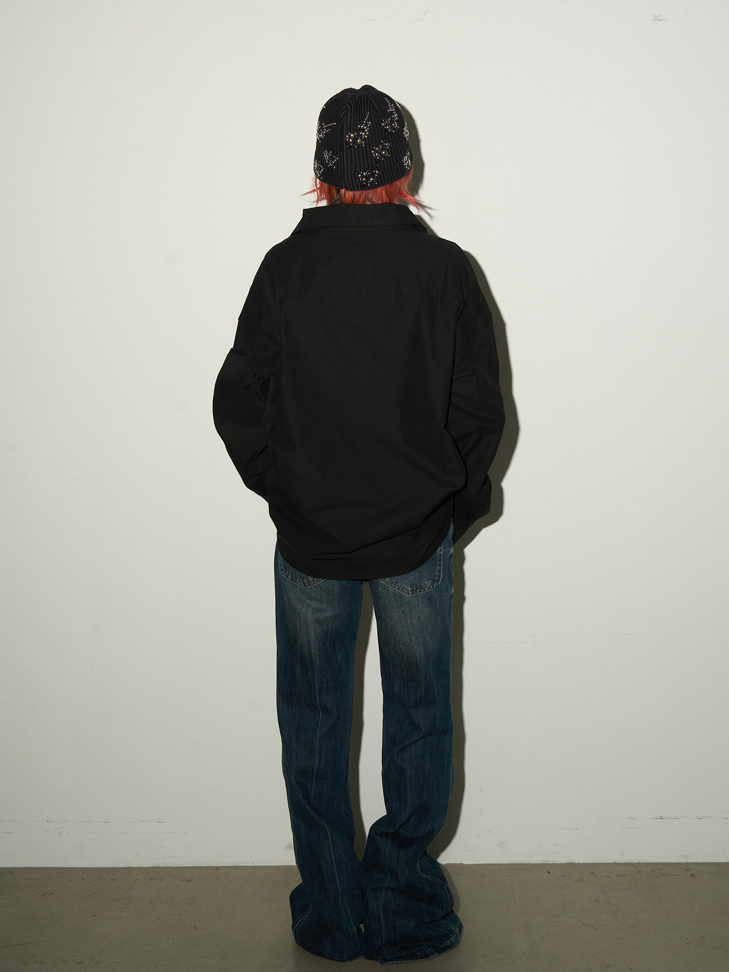 Washed Fade Flare Denim Jeans