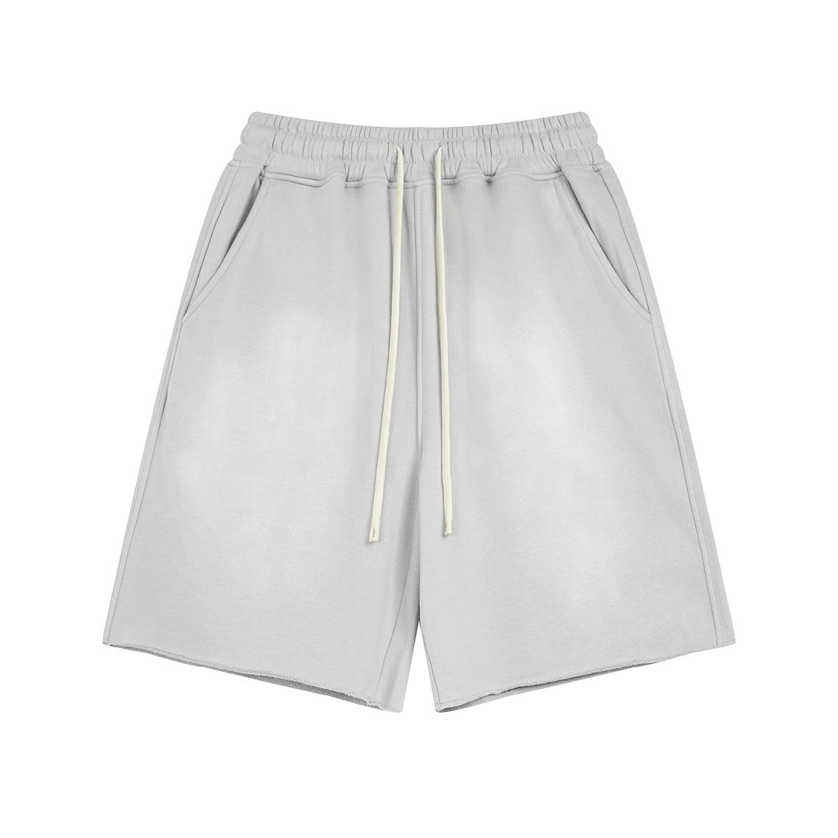 Oversize Spray-dyed Short-sleeve T-shirt & Spray-dyed Short Sweatpants Setup