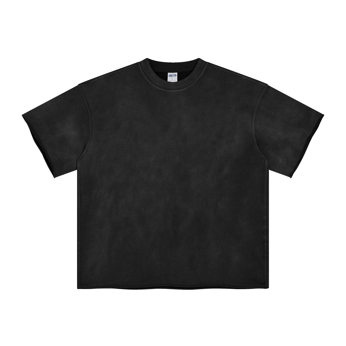Oversize Spray-dyed Short-sleeve T-shirt & Spray-dyed Short Sweatpants Setup