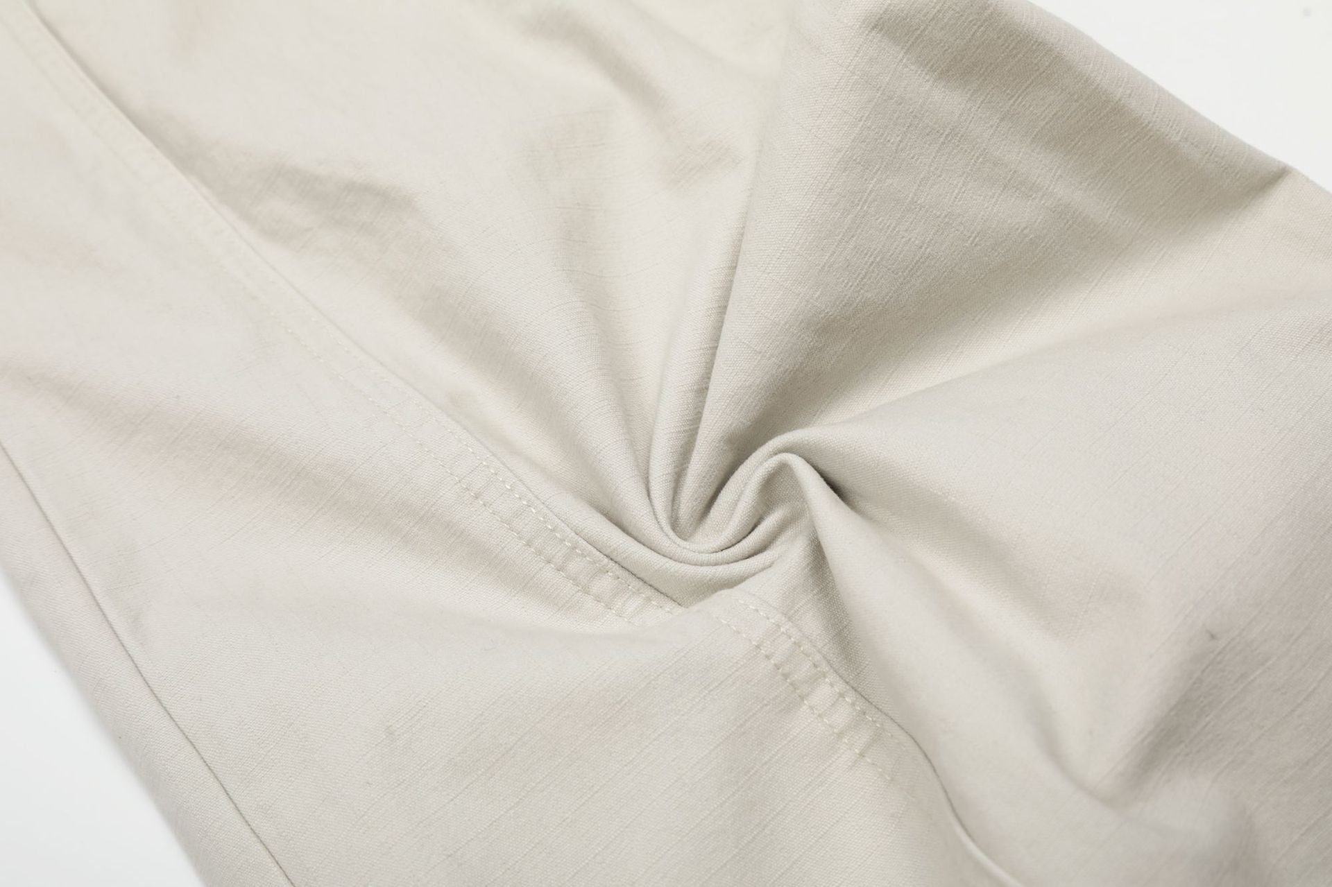 Curved Panel Wide Leg Pants