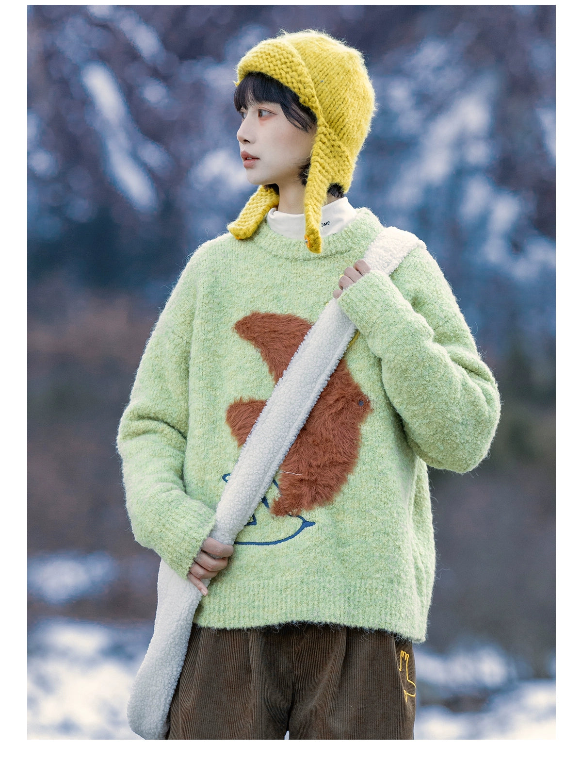Pull imitation vintage japonais