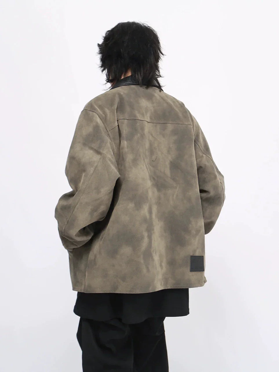 Embroidery Suede Jacket