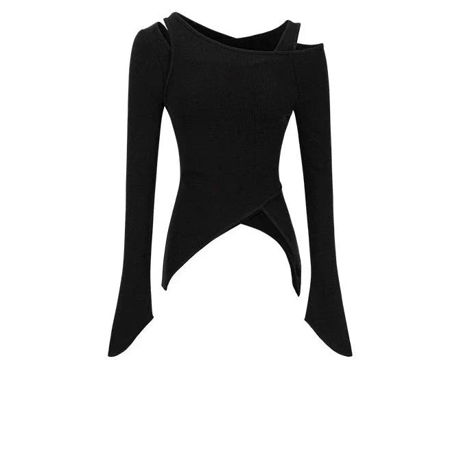 Irregular Knit Top