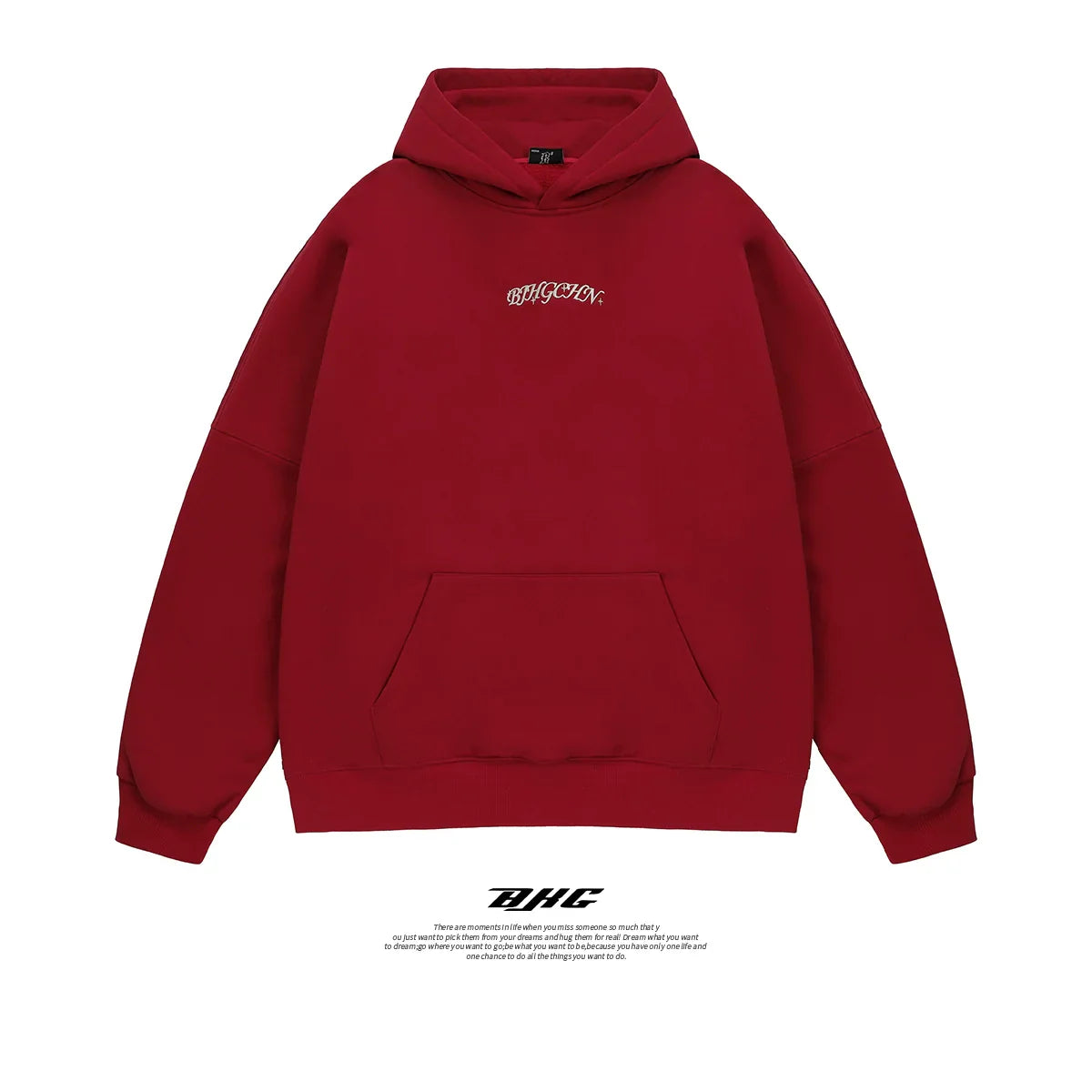 Fleece Oversize Pullover Hoodie