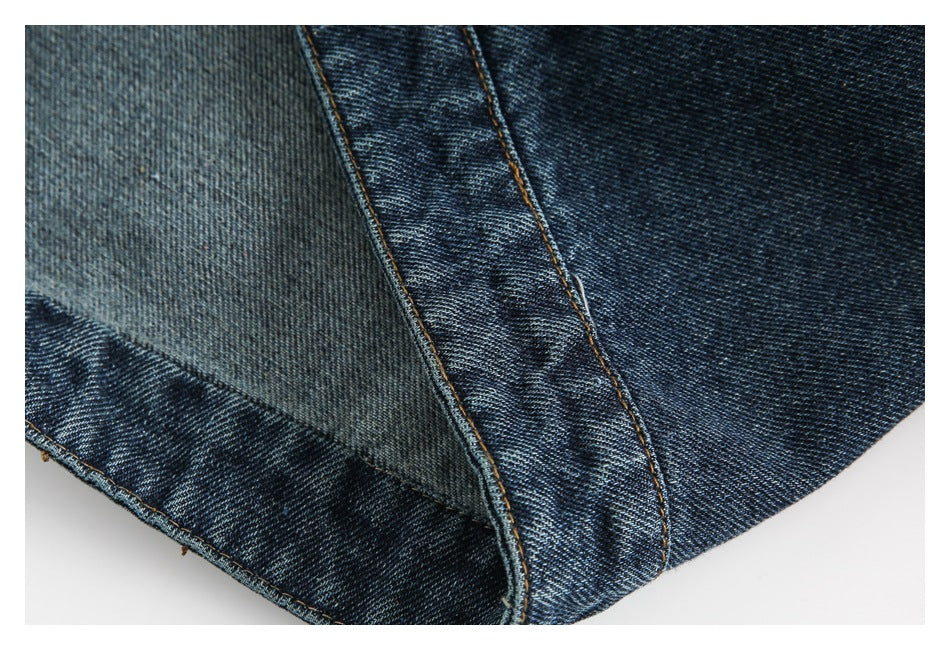 Chaqueta vaquera lavada retro