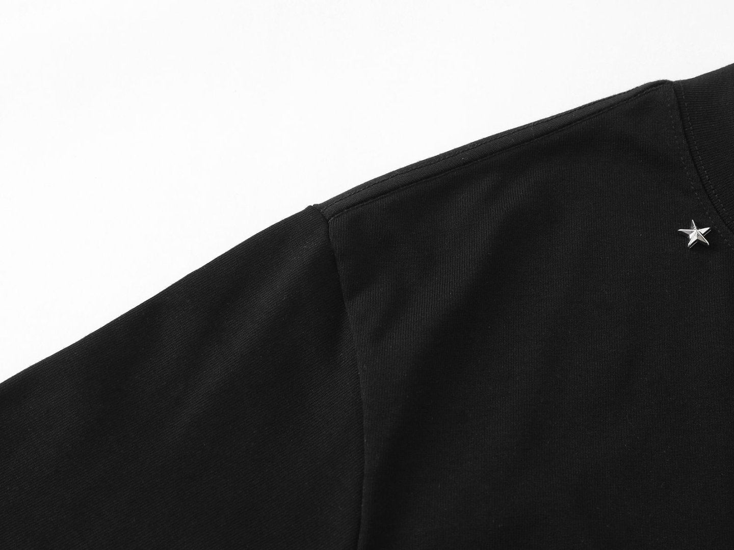 Heavyweight Metal Detail Short Sleeve T-Shirt