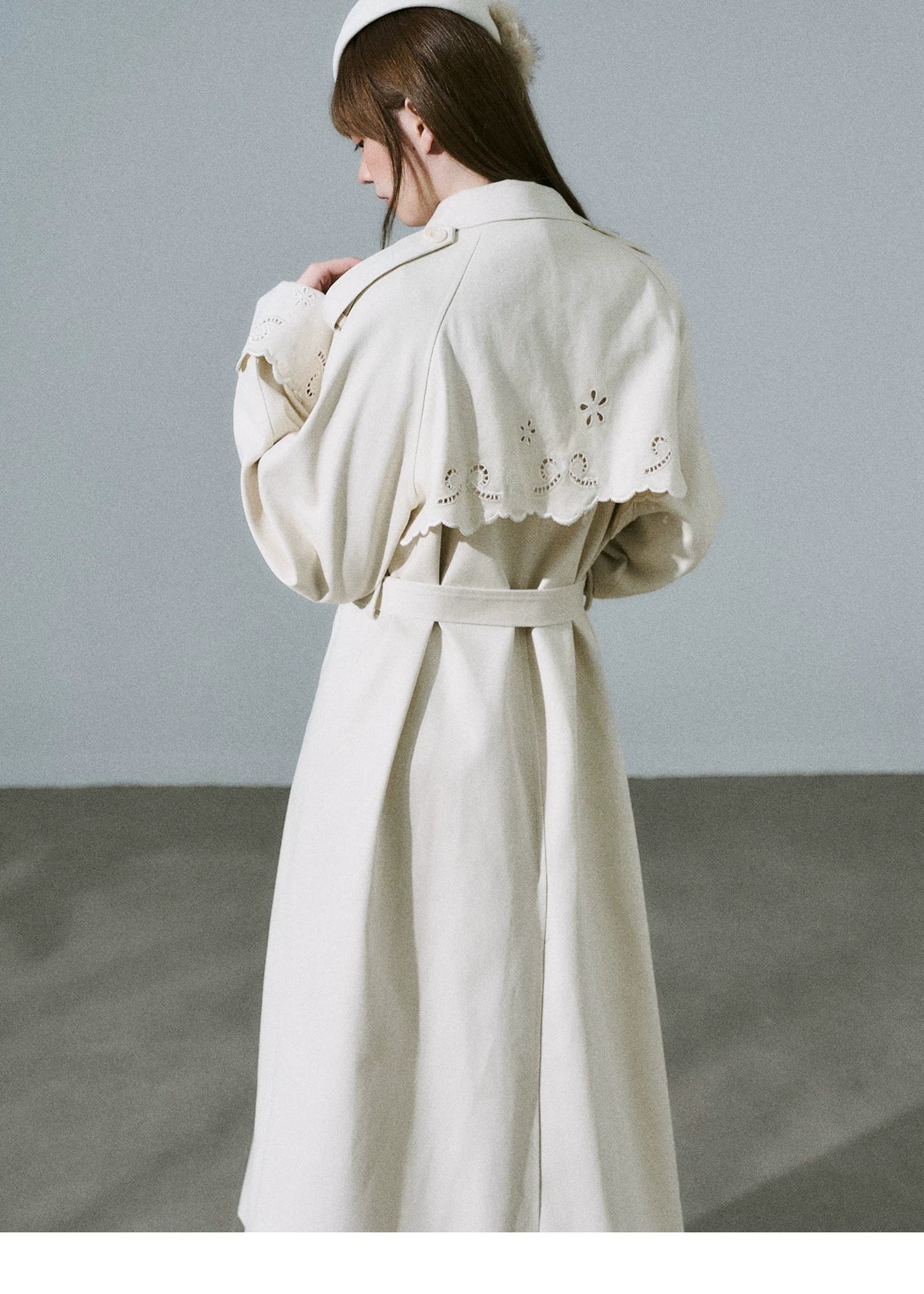 Double-Breasted Trench Coat