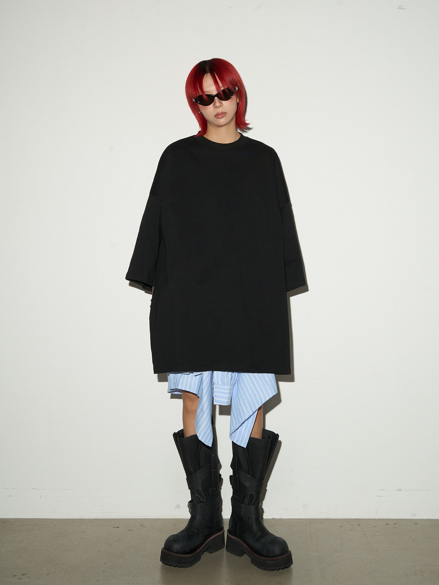 Oversize Longline Short Sleeve T-Shirt