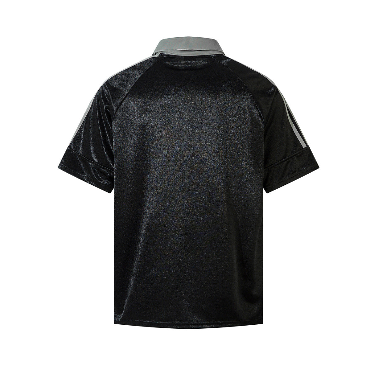Stripe Flame Print Short Sleeve Shirt