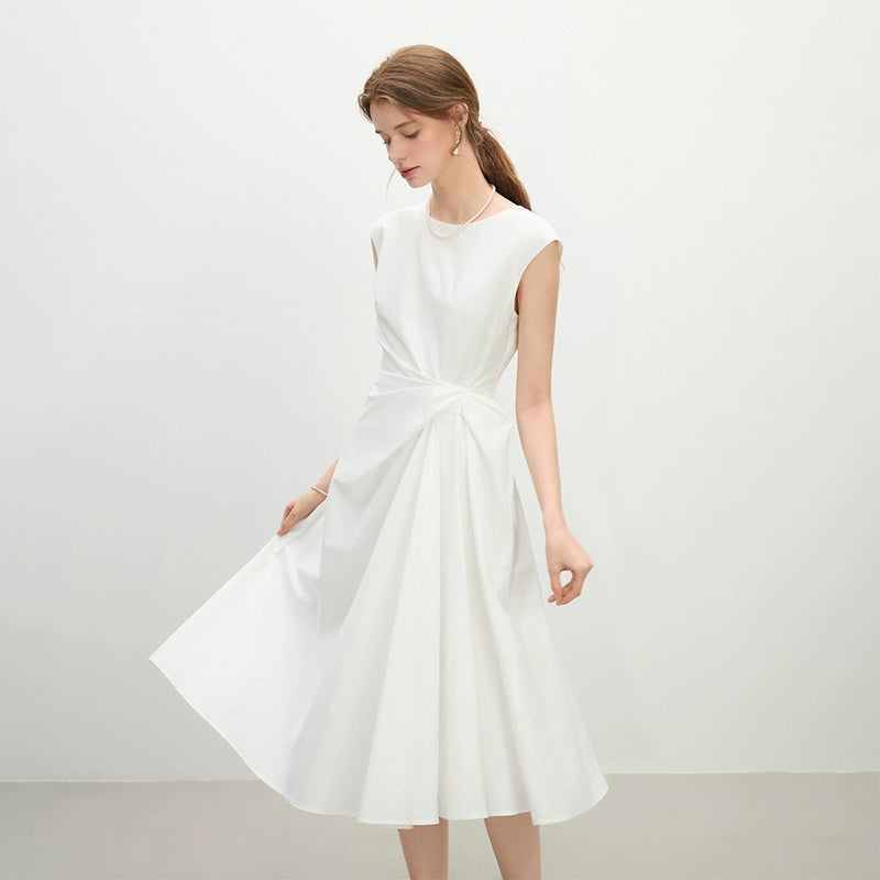 Prom specials - Simple N Temple Waist Sleeveless Dress