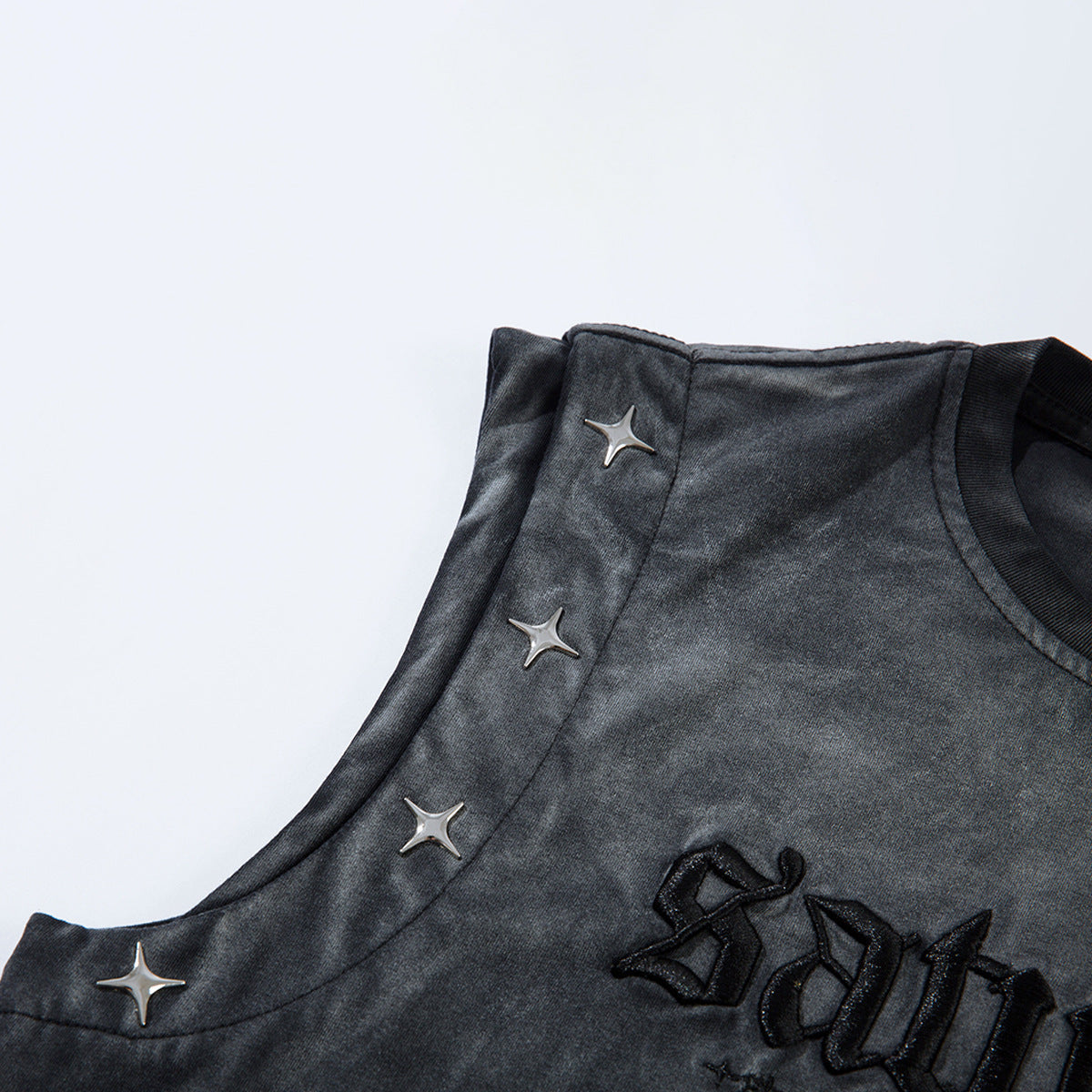 Gradient Star Studs Tank Top