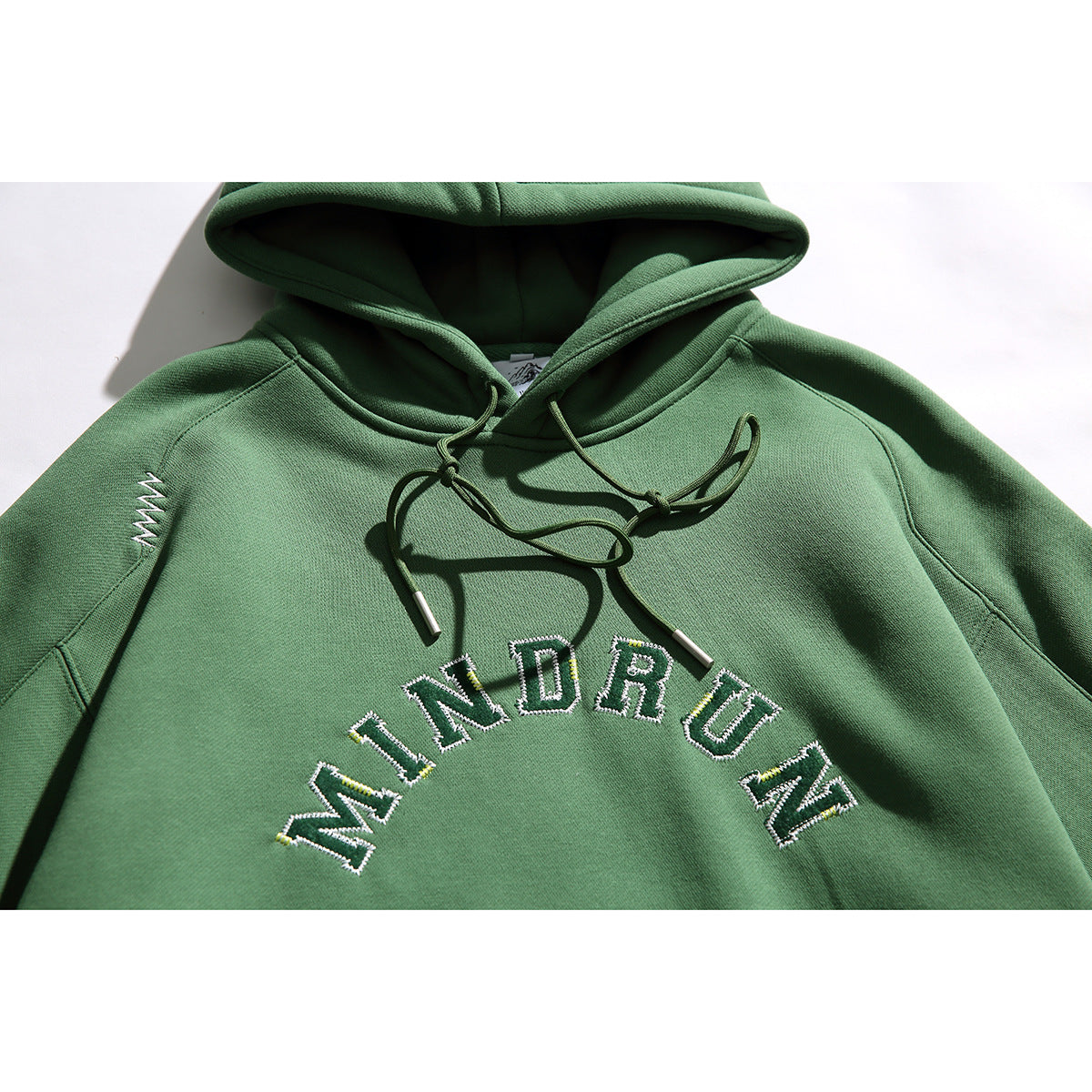 Sudadera con capucha de polar acolchada y suelta