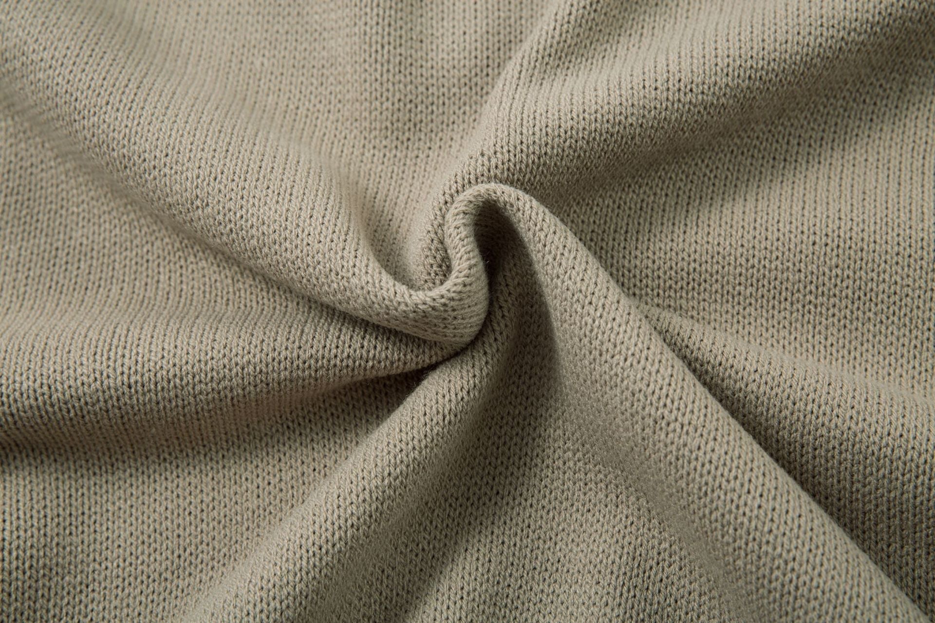 Oversize Hollow Short Sleeve Knit POLO Shirt