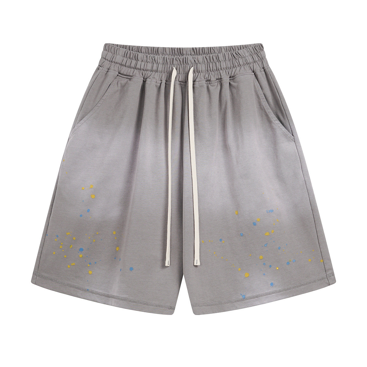 Colorful Ink Splash Short Sleeve T-shirt & Short Pants Setup