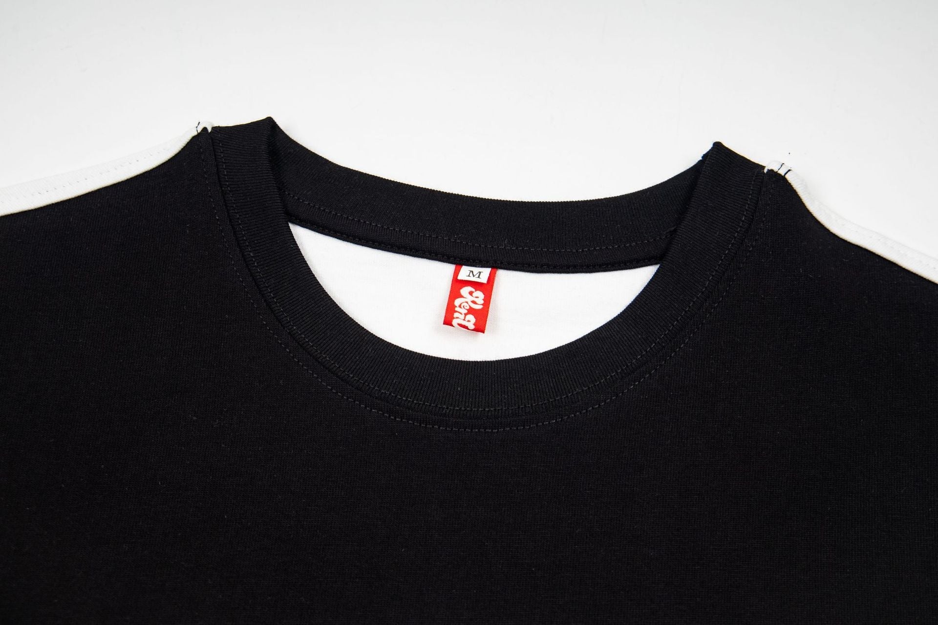 Letter Print Patchwork Oversize Short Sleeve T-Shirt