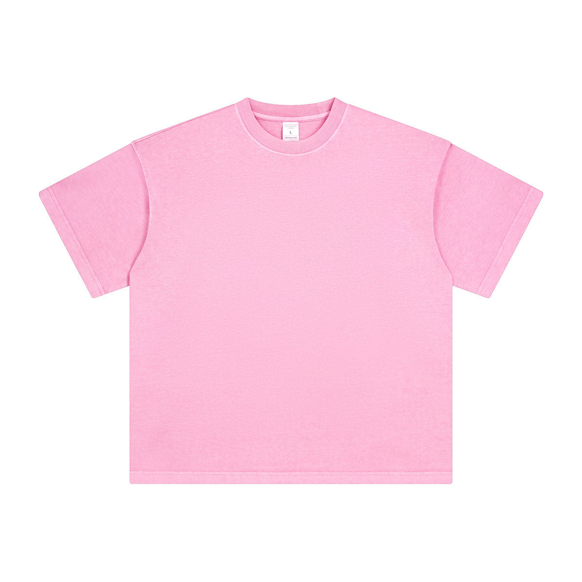 Oversize Washed Short-sleeve-T-shirt & Washed Short Sweatpants Setup