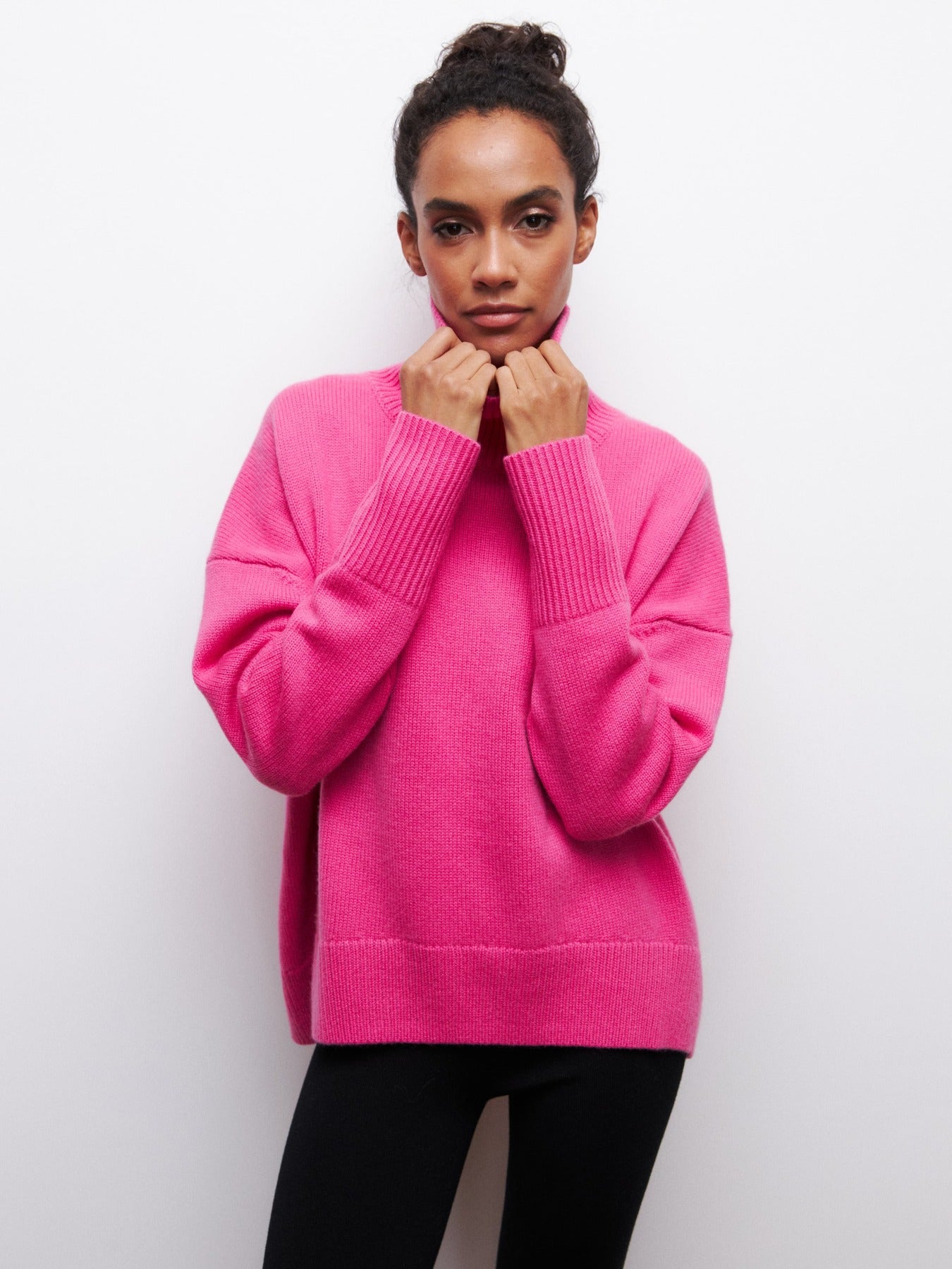 Turtleneck Basic Loose Sweater