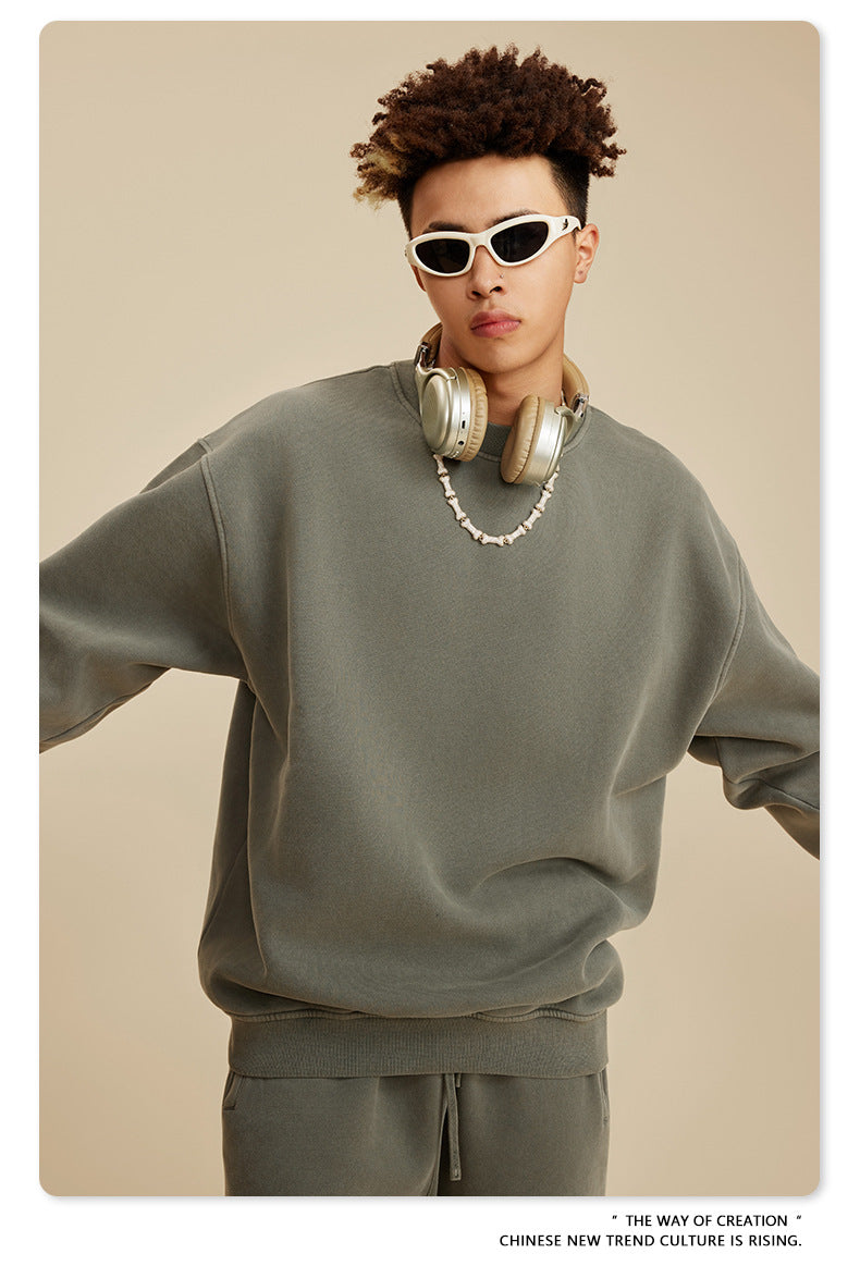 Oversize Washed Sweatshirt