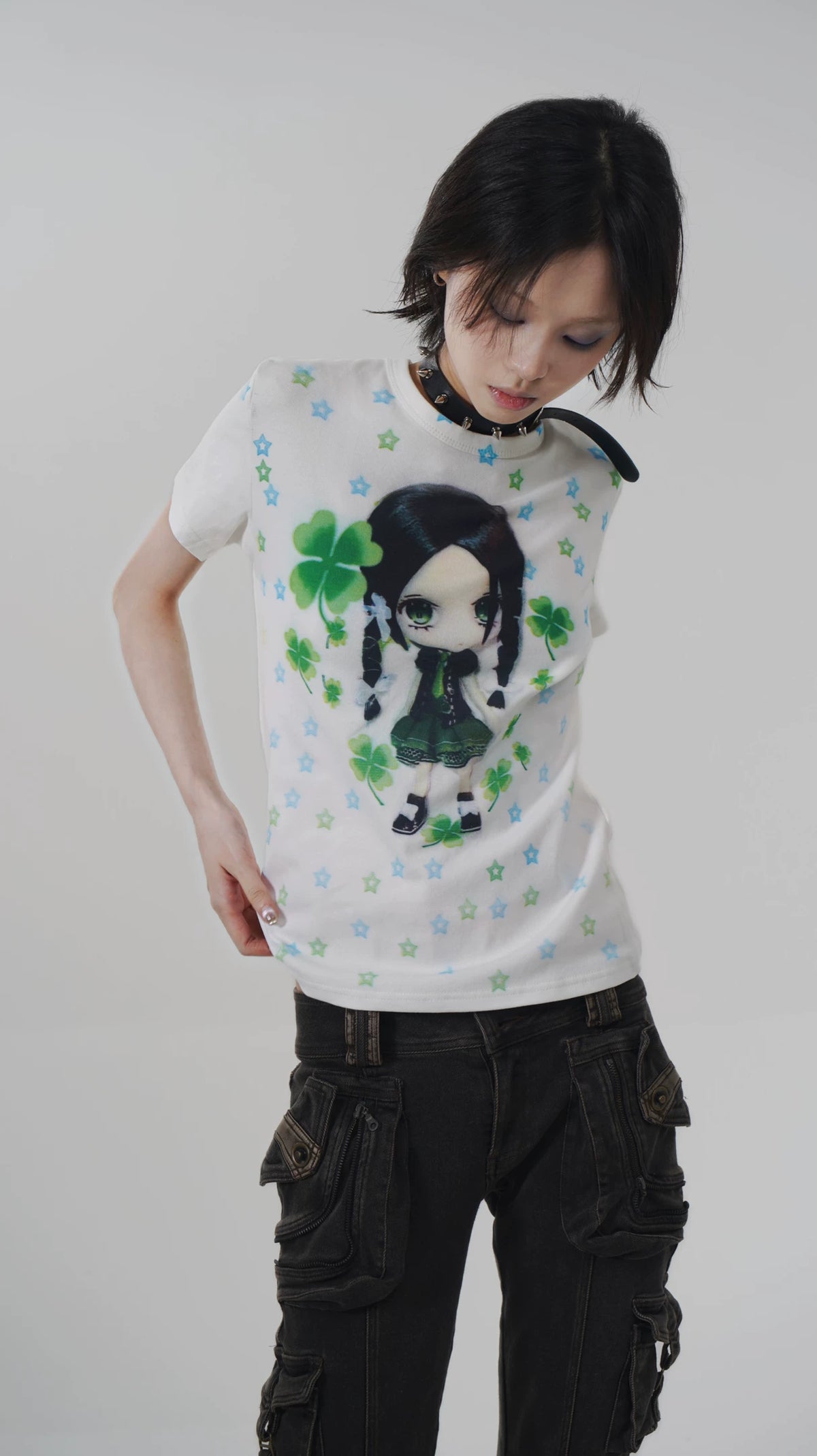 Clover Doll Short Sleeve T-Shirt