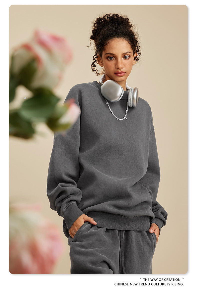 Oversize Washed Sweatshirt