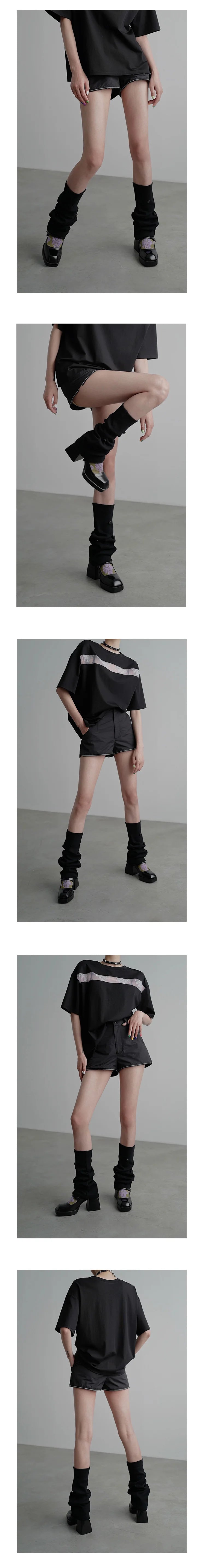 Short de sport et manchons de compression