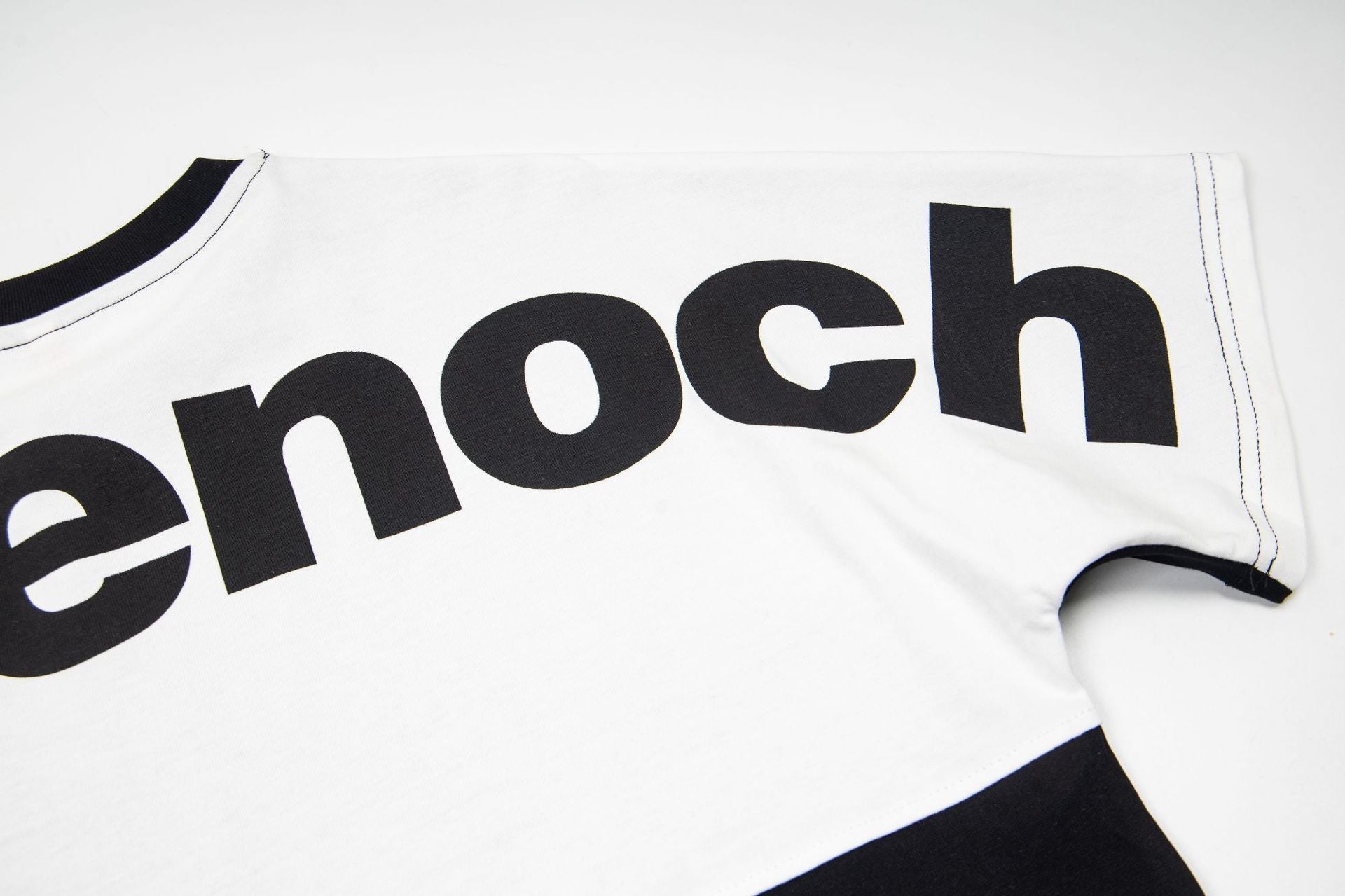 Letter Print Patchwork Oversize Short Sleeve T-Shirt