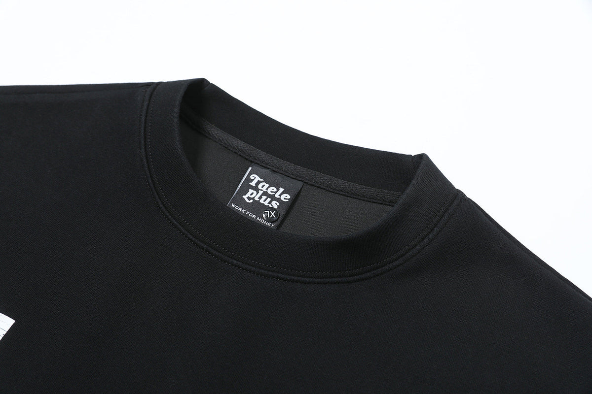 Portrait Logo Print Long Sleeve T-Shirt